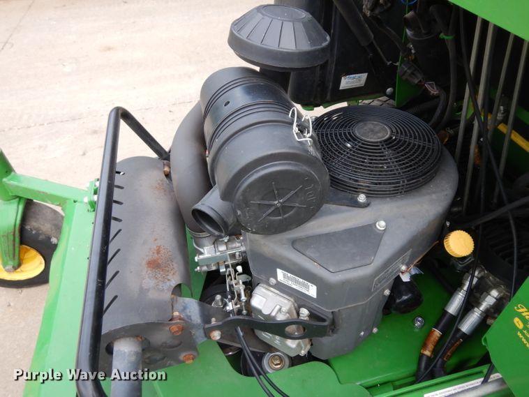 image for item GG9108 2017 John Deere 648R QT ZTR lawn mower