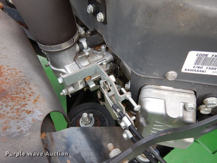 image for item GG9108 2017 John Deere 648R QT ZTR lawn mower