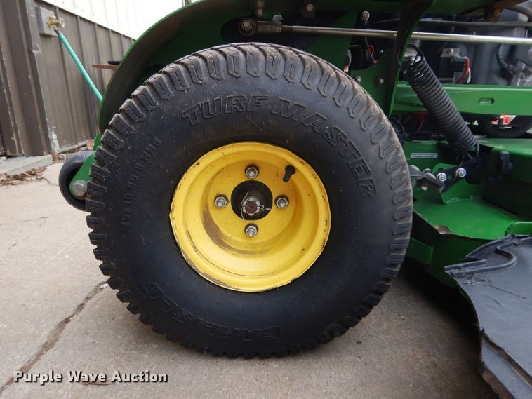 image for item GG9108 2017 John Deere 648R QT ZTR lawn mower