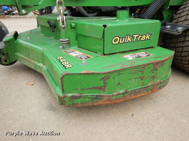 image for item GG9108 2017 John Deere 648R QT ZTR lawn mower