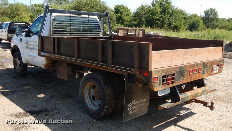 image for item GG9127 2003 Ford F450 Super Duty flatbed truck