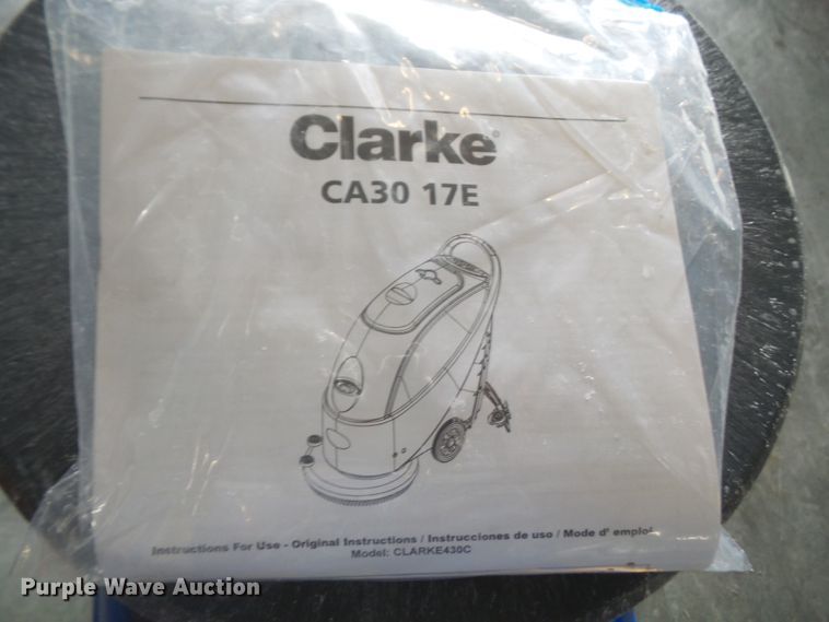 image for item GJ9780 Clarke floor scrubber