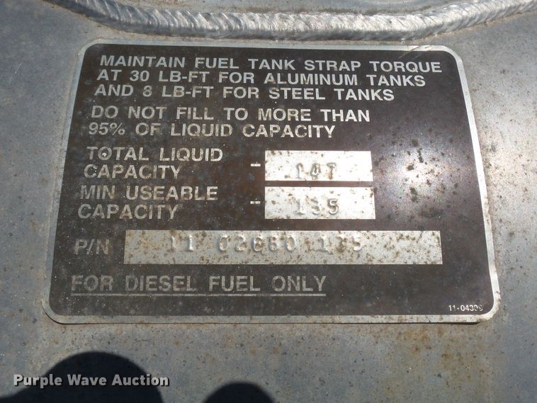 image for item J5394 (2) Peterbilt fuel tanks