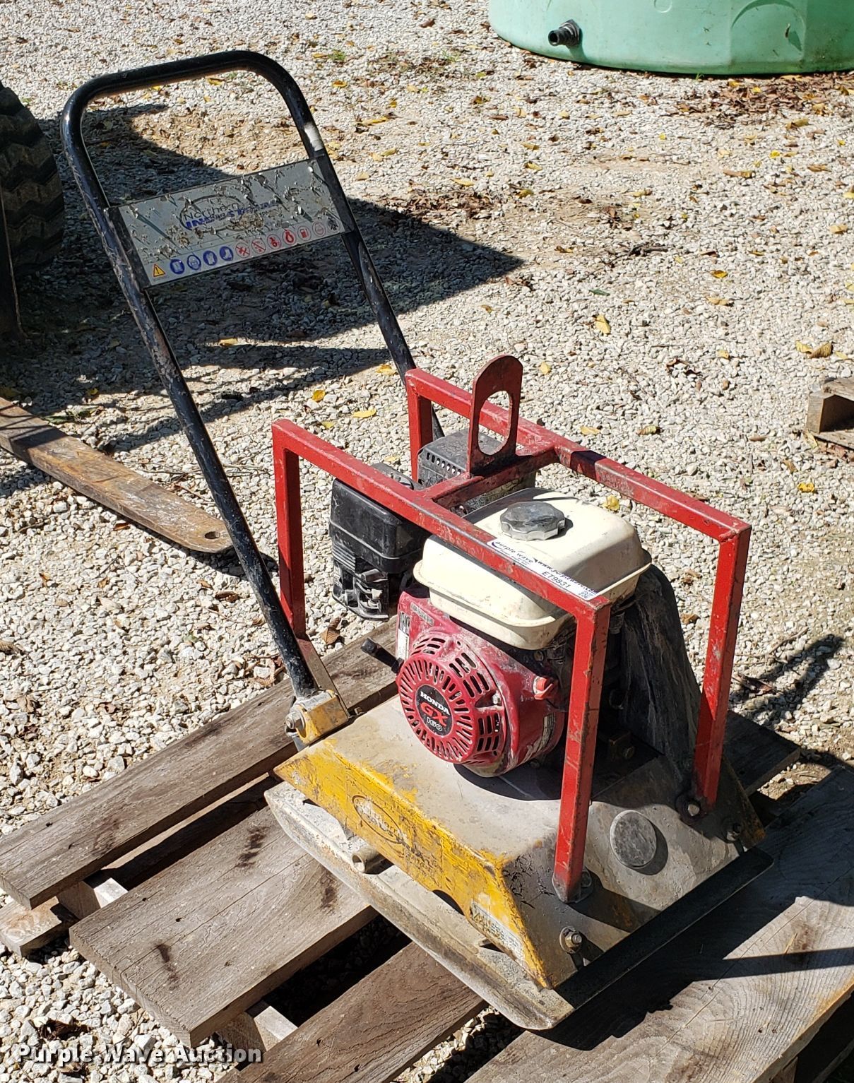 Northern Tools JPC80 plate compactor in Nevada, MO Item ET9831 sold