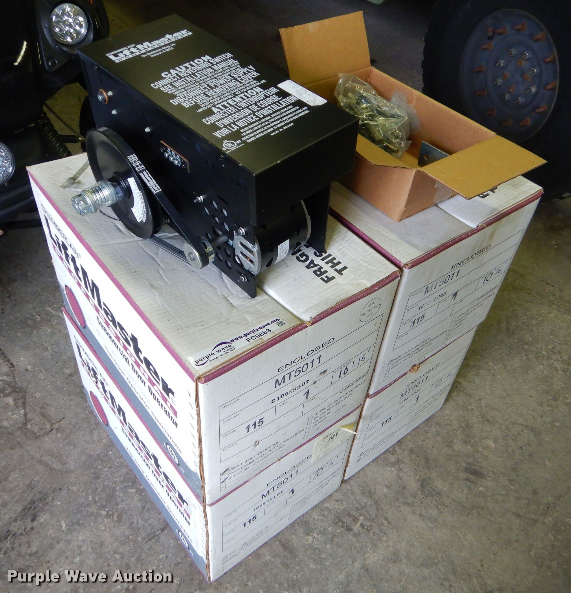 (4) Liftmaster MT5011 overhead door motors in Carl Junction, MO Item