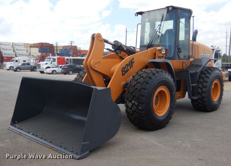 image for item DD3018 2014 Case 821F wheel loader