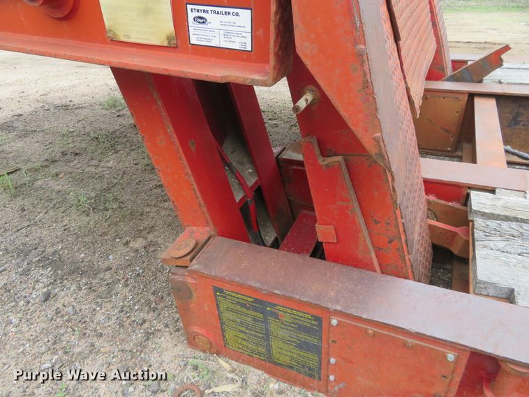 image for item DD7049 1995 Etnyre low boy equipment trailer