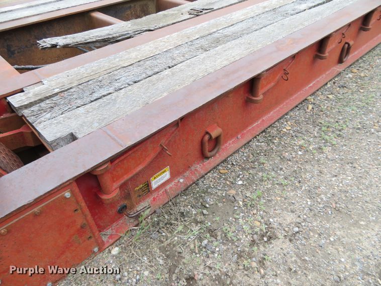 image for item DD7049 1995 Etnyre low boy equipment trailer