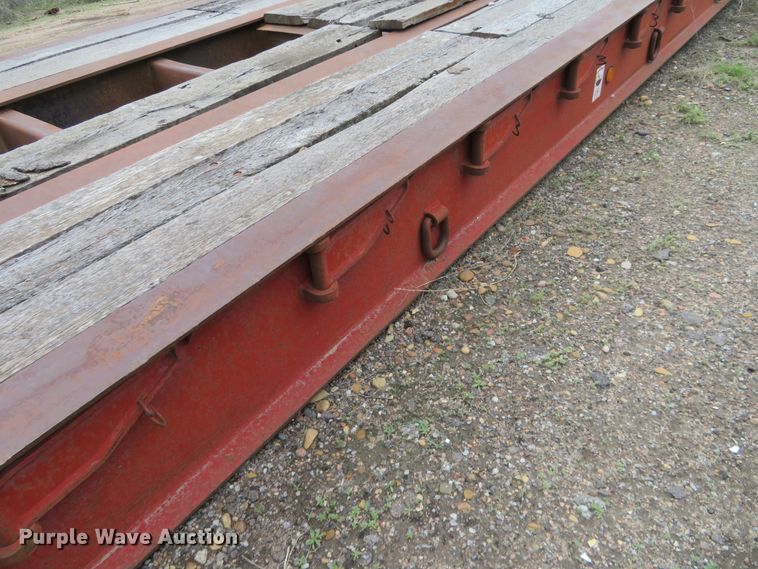 image for item DD7049 1995 Etnyre low boy equipment trailer