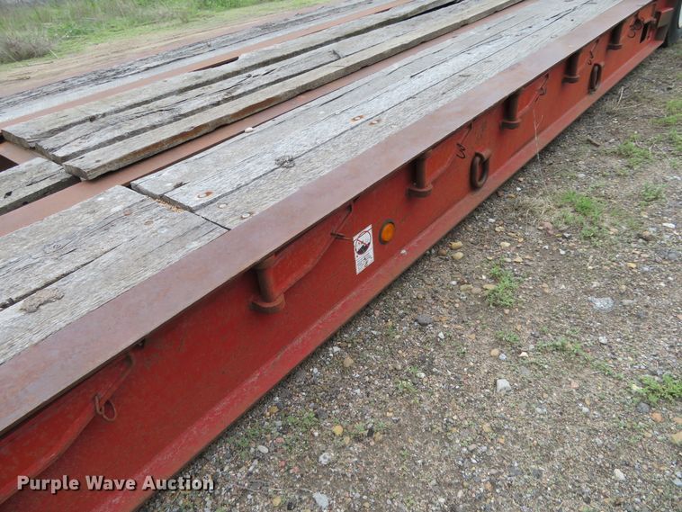 image for item DD7049 1995 Etnyre low boy equipment trailer