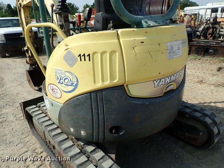 image for item DE0947 2007 Yanmar VIO27-3 excavator