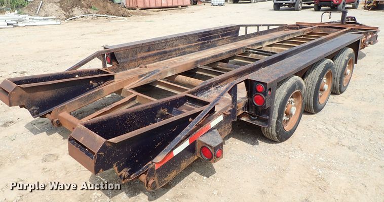 image for item DE0952 2008 Belshe equipment trailer