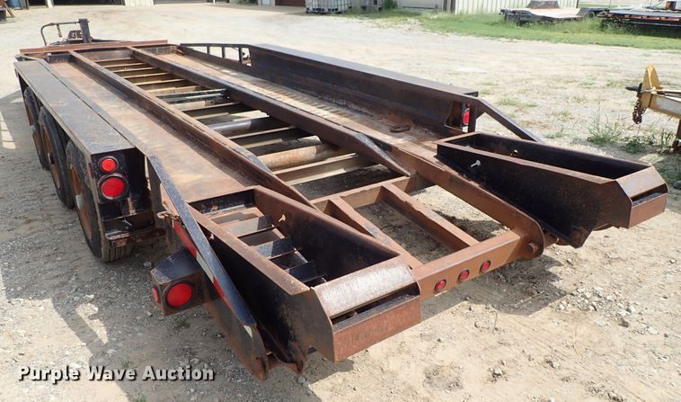 image for item DE0952 2008 Belshe equipment trailer