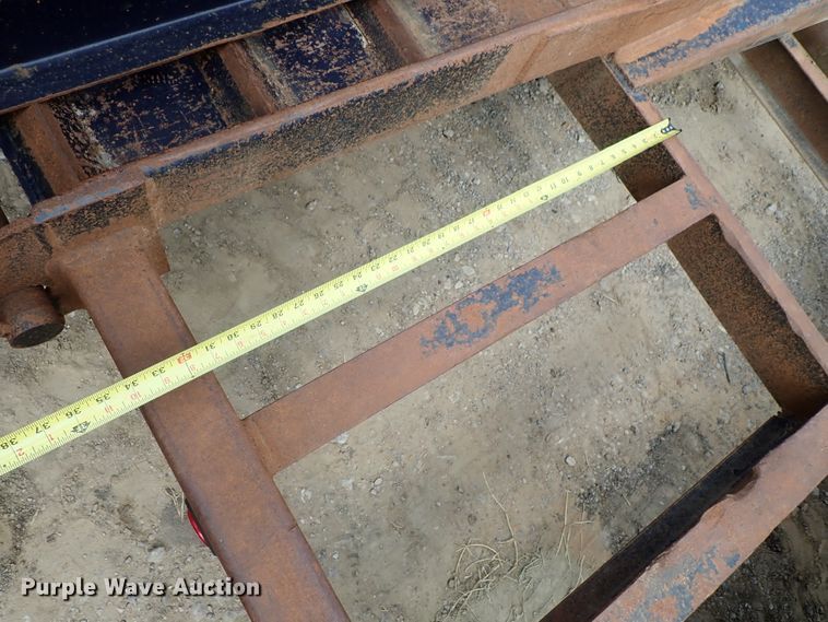 image for item DE0952 2008 Belshe equipment trailer