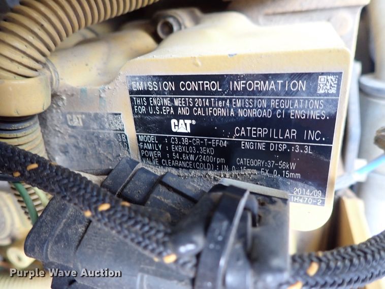 image for item DE0953 2015 Caterpillar 242D skid steer