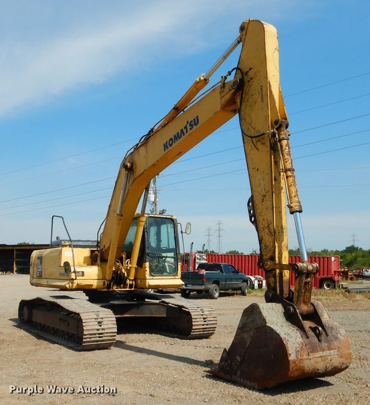 image for item DE4009 2003 Komatsu PC220LC excavator
