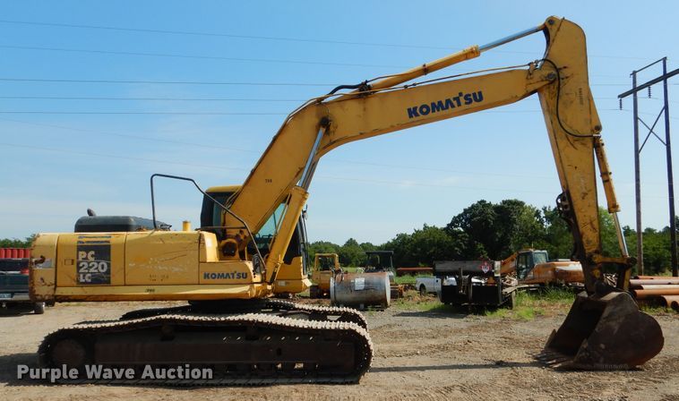 image for item DE4009 2003 Komatsu PC220LC excavator