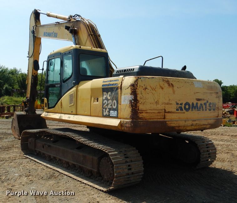 image for item DE4009 2003 Komatsu PC220LC excavator