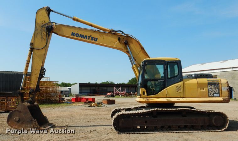 image for item DE4009 2003 Komatsu PC220LC excavator