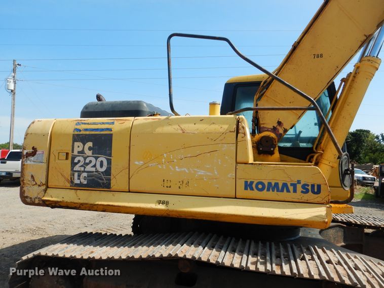 image for item DE4009 2003 Komatsu PC220LC excavator