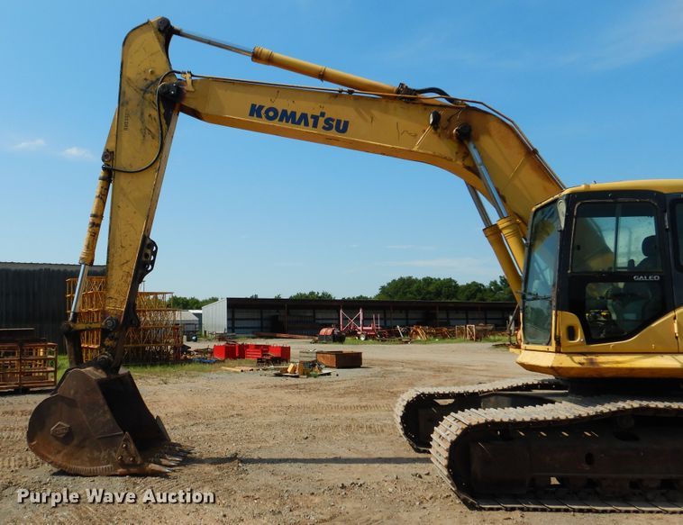 image for item DE4009 2003 Komatsu PC220LC excavator