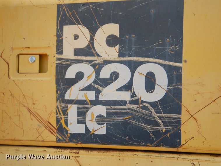 image for item DE4009 2003 Komatsu PC220LC excavator