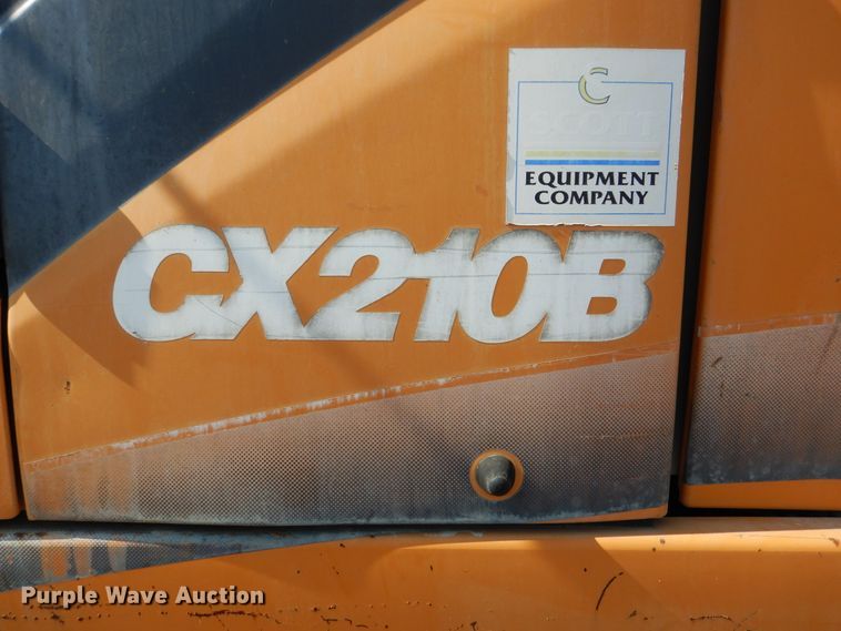 image for item DE4010 2007 Case CX210B excavator