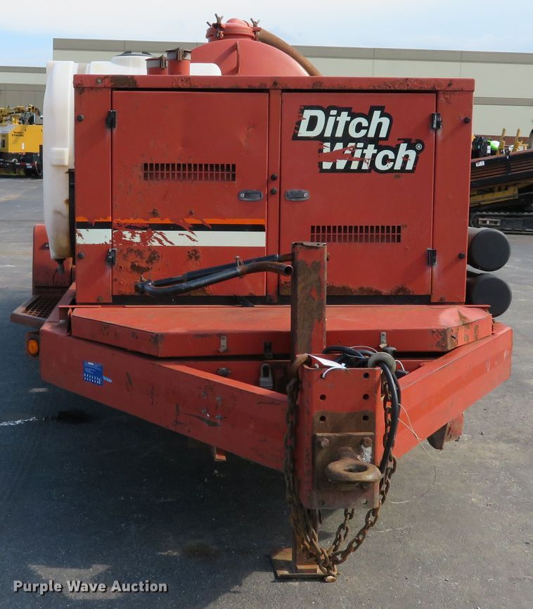 image for item DE8120 2007 Ditch Witch FX30 vacuum excavator