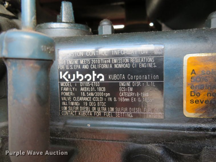 image for item DE8120 2007 Ditch Witch FX30 vacuum excavator