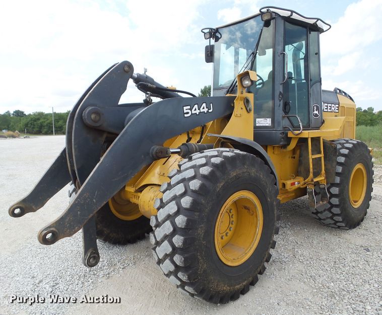 image for item DF0786 2004 John Deere 544J wheel loader