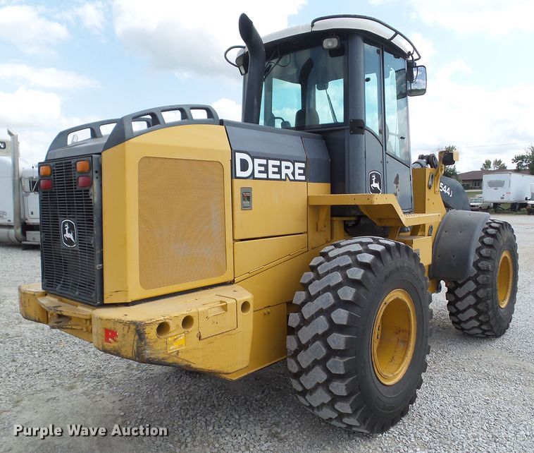image for item DF0786 2004 John Deere 544J wheel loader