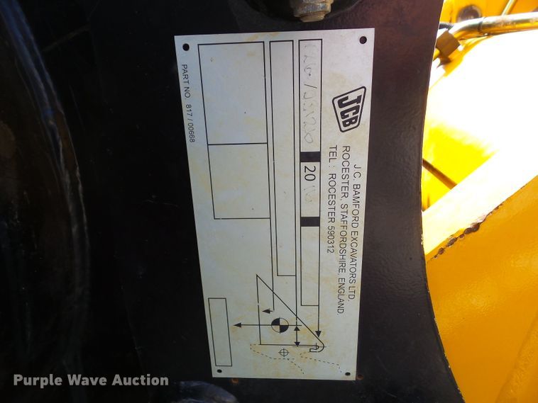 image for item DF0787 2016 JCB 3CX-15 backhoe