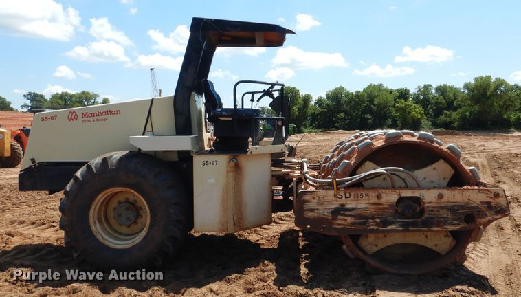 image for item DF2210 2003 Ingersoll Rand SD-115F PRO PAC single drum vibratory roller