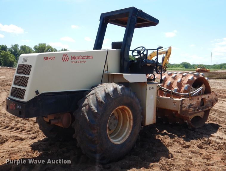 image for item DF2210 2003 Ingersoll Rand SD-115F PRO PAC single drum vibratory roller