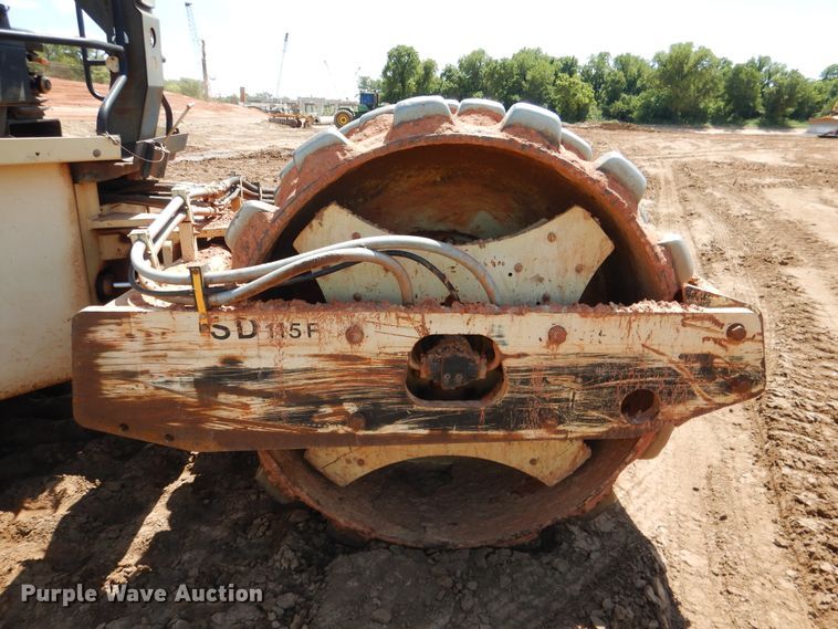 image for item DF2210 2003 Ingersoll Rand SD-115F PRO PAC single drum vibratory roller