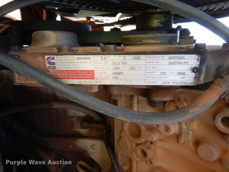 image for item DF2210 2003 Ingersoll Rand SD-115F PRO PAC single drum vibratory roller