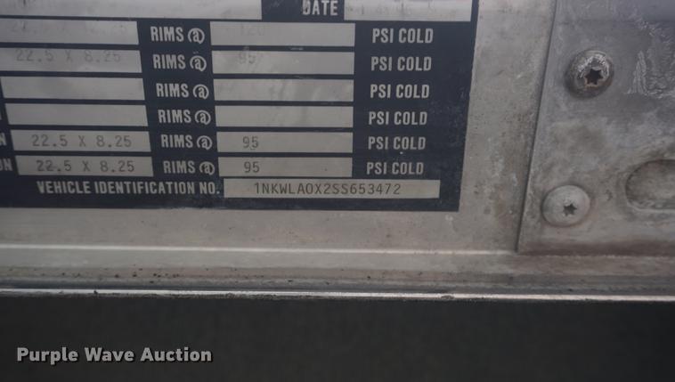 image for item DF7644 1995 Kenworth W900B ready mix truck