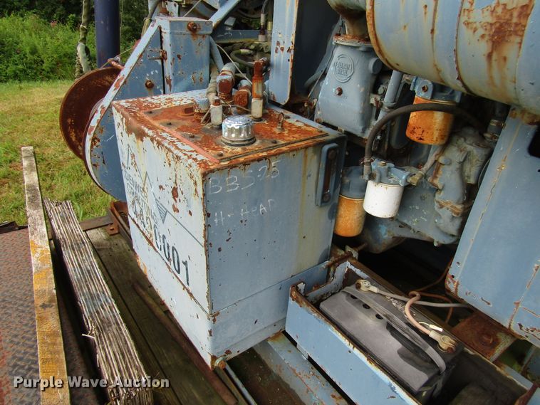 image for item DG1385 Boyles Bro DD22 deep hole core drilling rig