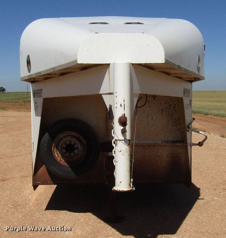 image for item DG1397 2002 Easley enclosed cargo trailer