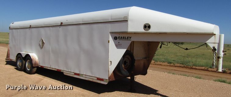 image for item DG1397 2002 Easley enclosed cargo trailer