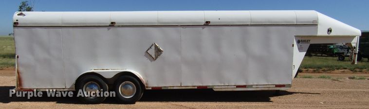 image for item DG1397 2002 Easley enclosed cargo trailer
