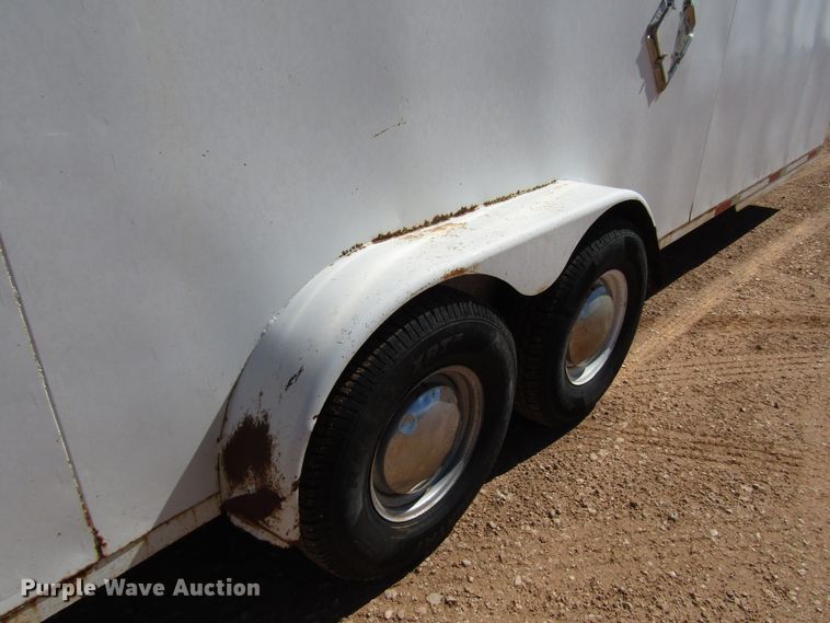 image for item DG1397 2002 Easley enclosed cargo trailer