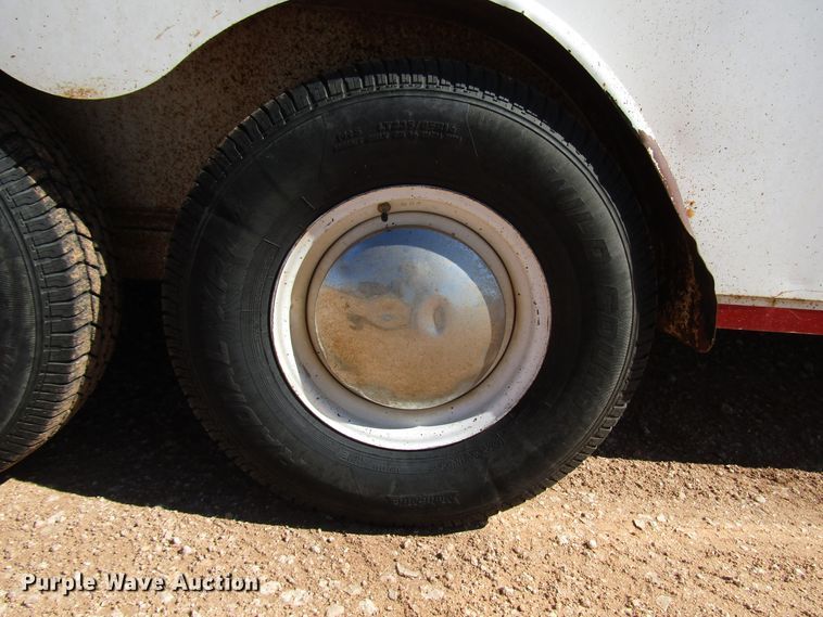 image for item DG1397 2002 Easley enclosed cargo trailer