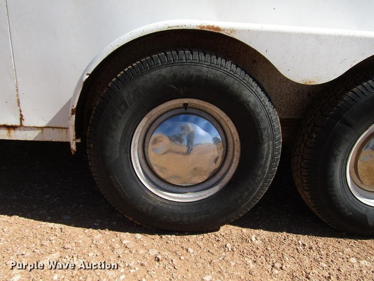 image for item DG1397 2002 Easley enclosed cargo trailer