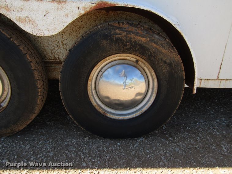 image for item DG1397 2002 Easley enclosed cargo trailer