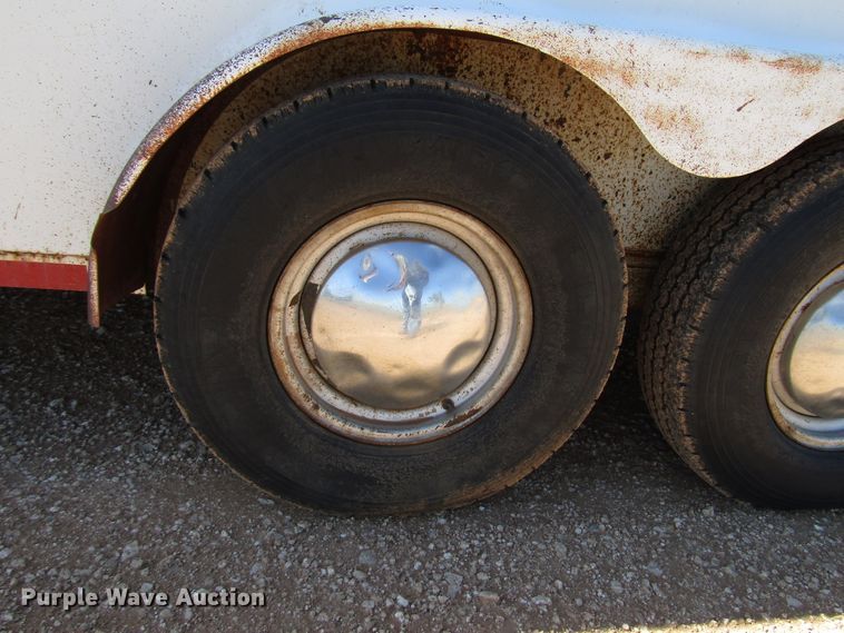 image for item DG1397 2002 Easley enclosed cargo trailer