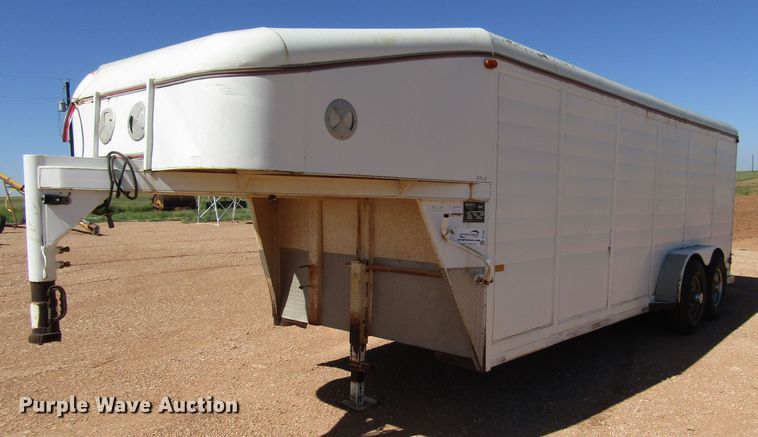 image for item DG1398 1994 Dewitt enclosed cargo trailer