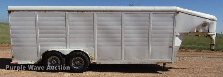 image for item DG1398 1994 Dewitt enclosed cargo trailer