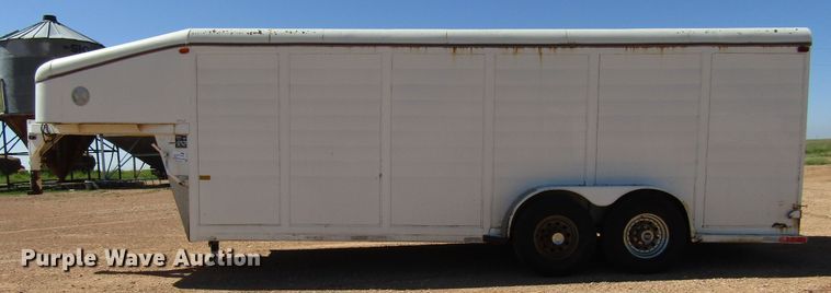 image for item DG1398 1994 Dewitt enclosed cargo trailer