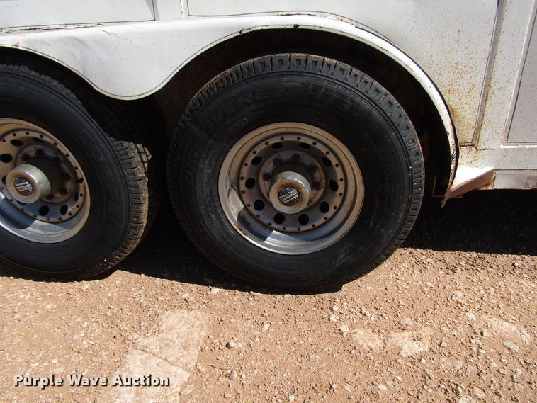 image for item DG1398 1994 Dewitt enclosed cargo trailer